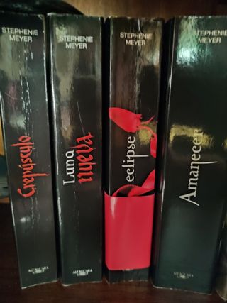 Colección libros de Crepusculo (completa)
