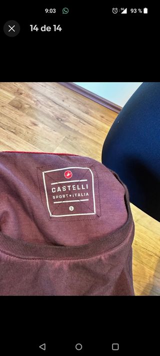 CASTELLI    camiseta