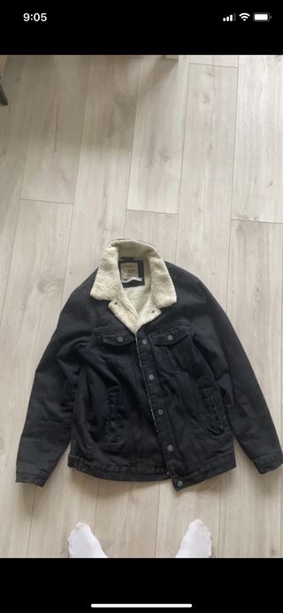Chaqueta vaquera con terciopelo