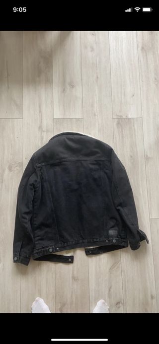 Chaqueta vaquera con terciopelo