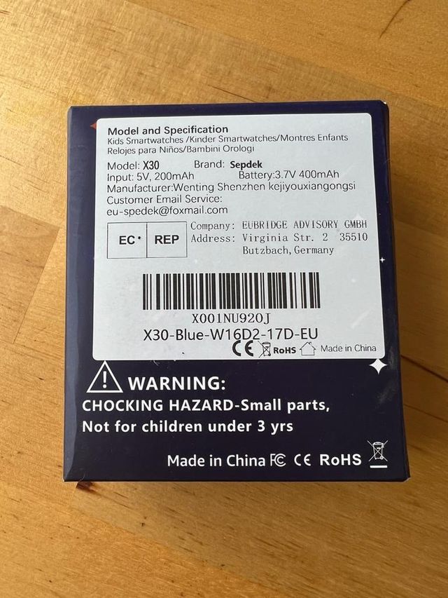 Reloj Inteligente Niño/Niña