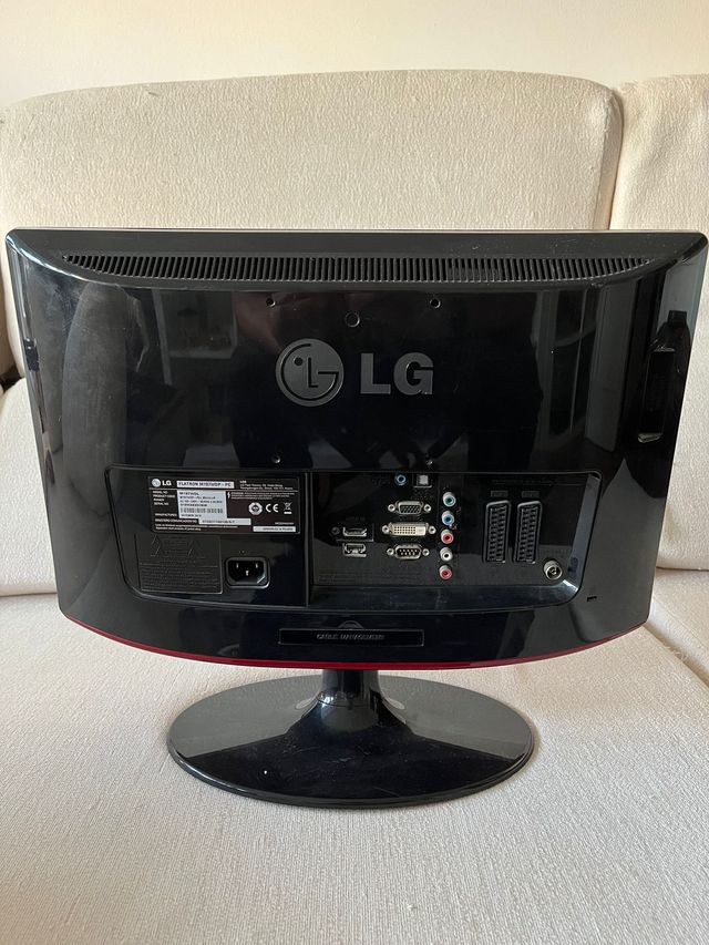 TV de 18" e você pode usá-la como um ecrã de computador