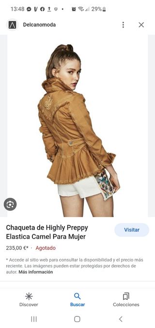 chaqueta cazadora Holy Highly preppy
