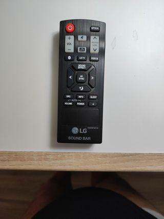 Mando barra de sonido LG