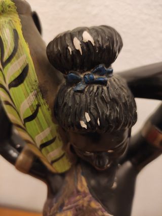 FIGURAS ESCAYOLA AFRICANOS