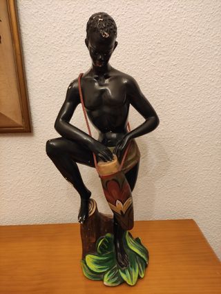 FIGURAS ESCAYOLA AFRICANOS