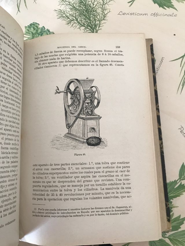 Las Industrias Agrícolas, libro Tomo I