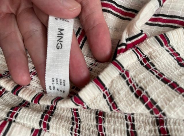 Vestido largo de verano de Mango