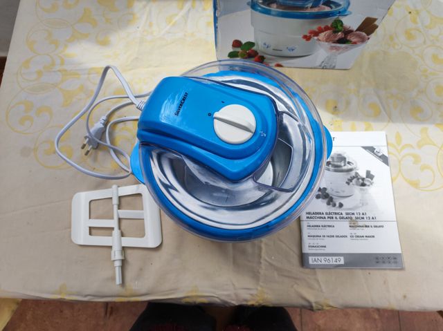 Heladora electrica Silvercrest 1L