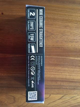 Mini plancha de pelo