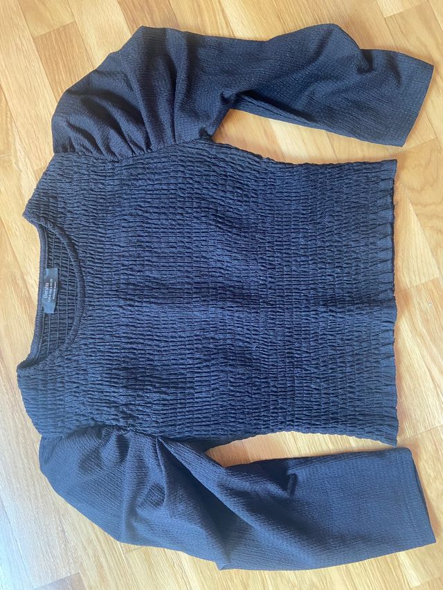 Camiseta negra Bershka