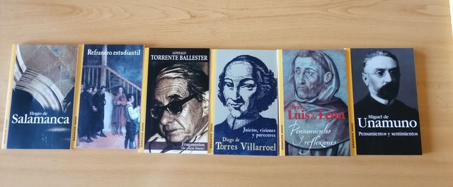 6 Libros bolsillo