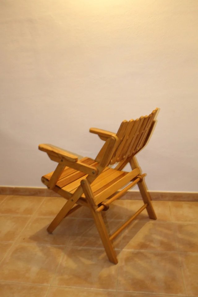 Sedia pieghevole NUOVA artigianale