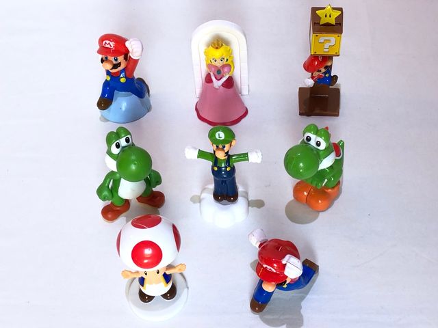 Lote figuras Super Mario Bros