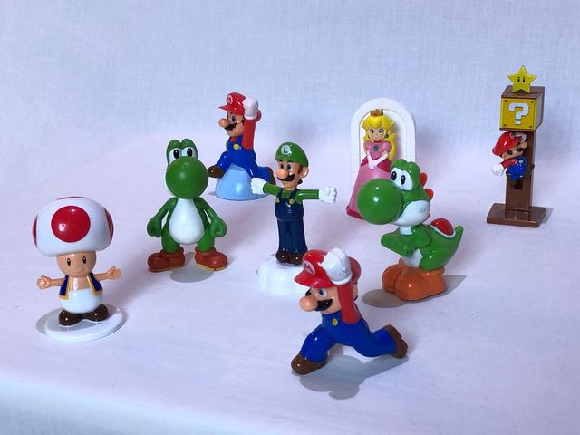 Lote figuras Super Mario Bros