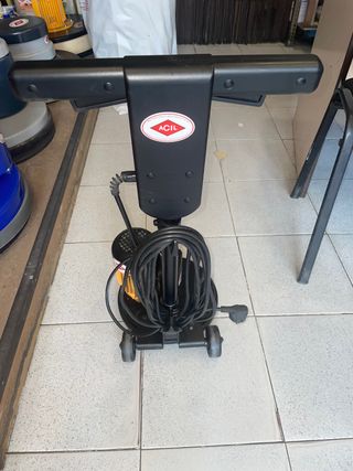 Pulidora escalera como nueva telescopica escalones