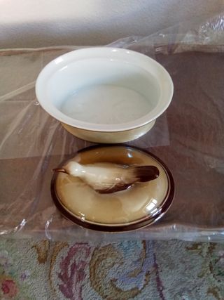 TARRINA OVALADA COCINAR Y SERVIR EN MESA.