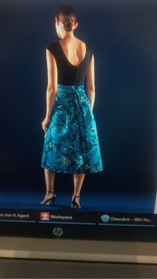 Vestido fiesta El Corte Inglés talla S