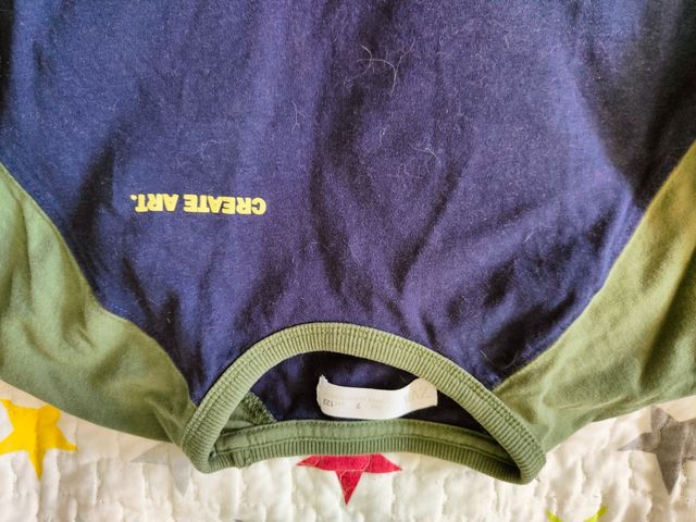 camiseta manga larga niño