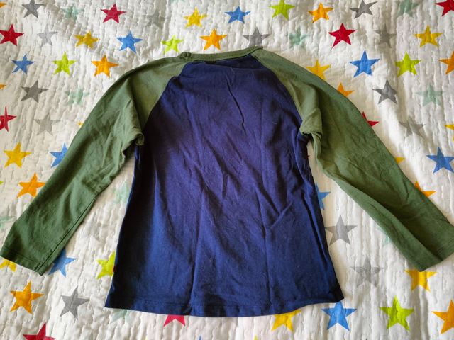camiseta manga larga niño