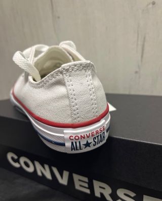 CONVERS INFANTIL LONA BLANCA