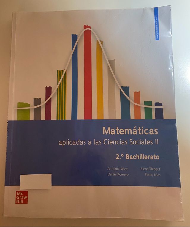 Libro de matemáticas aplicadas 2º de bachiller