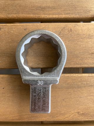 Cabeza plana para dinamometrica