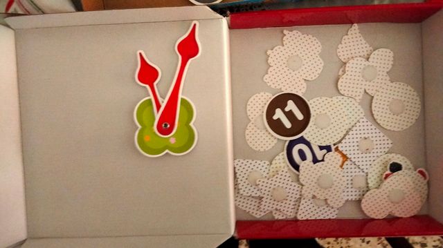 Reloj velcro aprendizaje