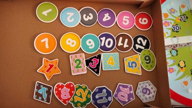 Reloj velcro aprendizaje