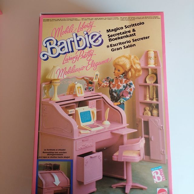 Barbie Escritorio Secreter Gran Salón mod.3639 Año