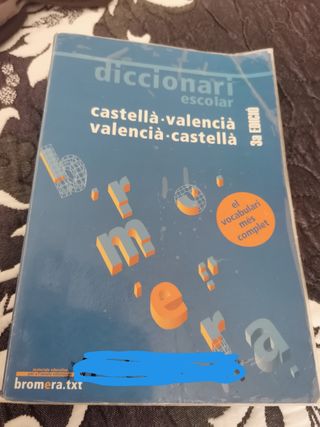 Diccionari Valencia-Castellano, bromera.