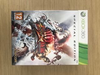 Street fighter X tekken edición especial xbox 360 