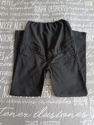 Pantalón pirata premamá talla 36
