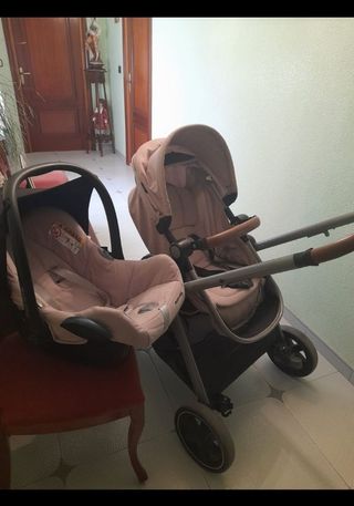 Silla-capazo + maxicosis