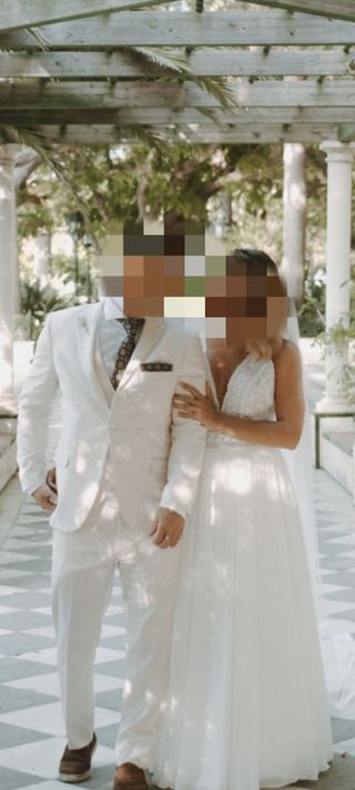 traje de novio de Sara merino
