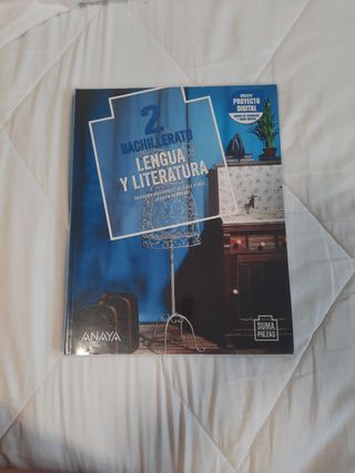 Libro Lengua y Literatura 2 Bachillerato ANAYA