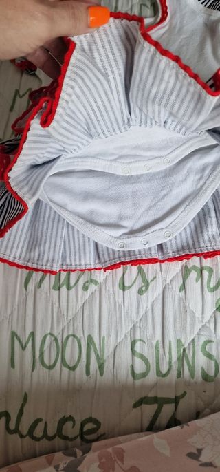 vendo vestido flamenca talla 12 meses 