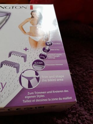 afeitadora femenina remington a estrenar