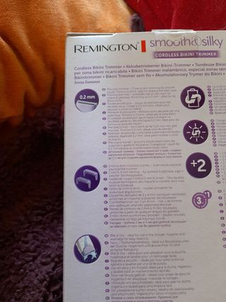 afeitadora femenina remington a estrenar