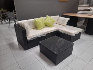 SUPER PRECIO CONJUNTO DE TERRAZA RATTAN