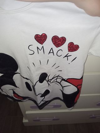 CAMISETA MINNIE Y MICKEY!!
