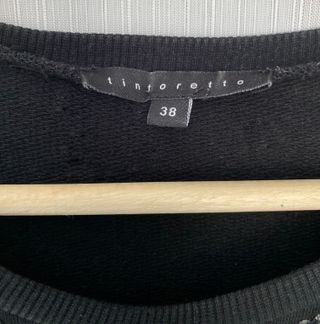 Jersey negro lentejuelas Tintoretto