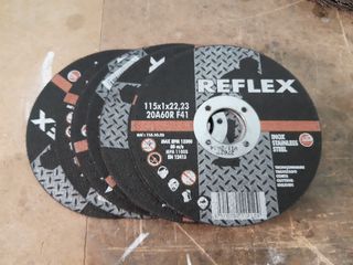 Discos de corte radial.