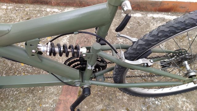 Bicicleta de carga artesanal