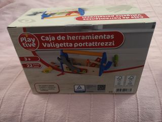 Caja de herramientas de madera