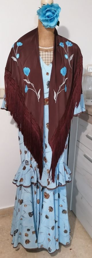 vestido de flamenca, para talla:44 /46. 