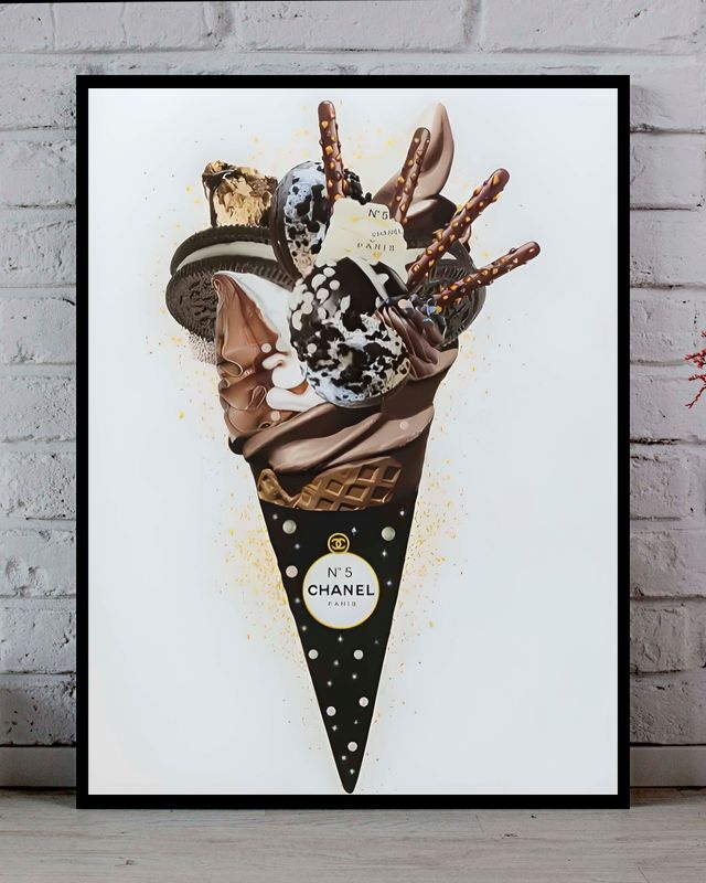 Cuadro helado Chanel