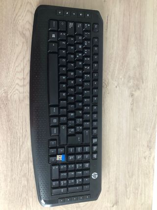 Teclado y raton inhalambrico hp