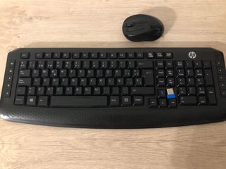 Teclado y raton inhalambrico hp