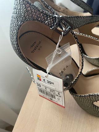 Zapatos tacón pico Zara